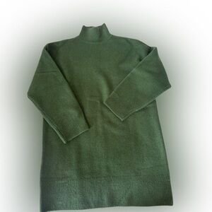 ZARA Green Knit Sweaterdress- XS